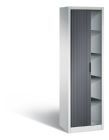 C+P Rollladenschrank Omnispace 4 Fachboden schwarzgrau grau 600 x 420 x 1980 mm