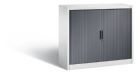 C+P Rollladenschrank Omnispace als Sideboard grau schwarzgrau 1200 x 420 x 1030 mm