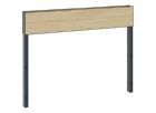 C+P Rückenlehne für Umkleidebank 1 seitig schwarzgrau eiche 1000 x 796 mm