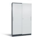 C+P Schiebetürenschrank Asisto 1980 x 1200 x 435 mm anthrazit lichtgrau