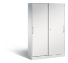 C+P Schiebetürenschrank Asisto 1980 x 1200 x 435 mm in lichtgrau