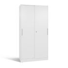 C+P Schiebetürenschrank Asisto 1980 x 1000 x 435 mm in weiß
