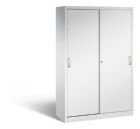 C+P Schiebetürenschrank mit 2 Schlüssel Acurado 2000 lichtgrau 1200 x 500 x 1950 mm