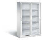 C+P Werkzeug Schiebetürenschrank Acurado 2000 H 1950 mm in lichtgrau