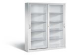 C+P Schiebetürenschrank Acurado 2000 1950 x 1600 x 400 mm in lichtgrau