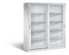 C+P Schiebetürenschrank Acurado 2000 1950 x 1600 x 600 mm lichtgrau