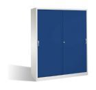 C+P Schiebetürenschrank Acurado 2000 1950 x 1600 x 500 mm lichtgrau enzianblau