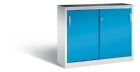 C+P Schiebetürenschrank Acurado 2000 1 Fachboden lichtblau 1200 x 400 x 1000 mm
