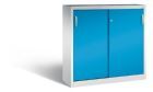 C+P Schiebetürenschrank Acurado 2000 2 Fachböden lichtblau 1200 x 400 x 1200 mm