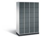C+P Schließfachschrank Intro 24 Fächer 1950 x 1220 x 490 mm lichtgrau anthrazit