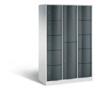 C+P Schließfachschrank Resisto 12 Fächer 1950 x 1148 x 540 mm lichtgrau anthrazit