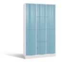 C+P Stahl Schließfachschrank Resisto 8 Fächer H 1950 x B 1148 x T 540 mm