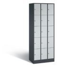 C+P Schließfachschrank Serie 8070 1950 x 680 x 480 mm anthrazit lichtgrau
