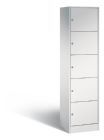 C+P Schließfachschrank Serie 8070 lichtgrau 460 x 480 x 1950 mm