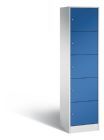 C+P Schließfachschrank Serie 8070 enzianblau 460 x 480 x 1950 mm