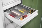 C+P Schubladeneinteilung mit verzinkten Trennblechen 930 mm
