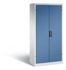C+P Schwerlastschrank mit 3 Schubladen fernblau grau 930 x 500 x 1950 mm