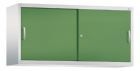 C+P Aufsatz Schiebetürenschrank Acurado 2000 resedagrün 1600 x 500 x 790 mm