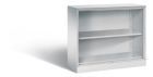 C+P Stahlregal Büroregal Asisto 1 Fachboden hellgrau 1000 x 435 x 91 mm