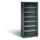 C+P Stahlregal mit Rückwand Serie 13 anthrazit 700 x 300 x 1690 mm