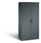 C+P Umweltschrank mit 4 Stahlwannen anthrazit 930 x 500 x 1950 mm