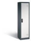 C+P Umweltschrank mit 4 Stahlwannen grau lichtgrau 502 x 500 x 1950 mm