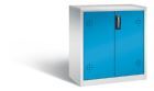 C+P Umweltschrank mit Stahlwannen lichtblau 930 x 500 x 1000 mm