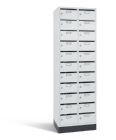 C+P Verteilerschrank Serie 8170 22 Fächer 1950 x 620 x 490 mm lichtgrau