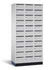 C+P Verteilerschrank 33 Fächer 1950 x 920 x 490 mm in lichtgrau