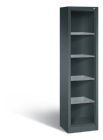 C+P Werkstattregal mit Rückwand und Fächer anthrazit 502 x 400 x 1950 mm