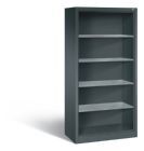 C+P Werkstattregal mit Fächer und Rückwand anthrazit 930 x 500 x 1950 mm