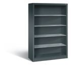 C+P Werkstattregal Rückwand mit 4 Fachböden anthrazit 1200 x 500 x 1950 mm