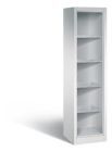 C+P Werkstattregal mit Rückwand lichtgrau 502 x 500 x 1950 mm