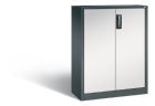C+P Werkstattschrank 2 Böden Last 70 kg dunkelgrau 930 x 400 x 1200 mm