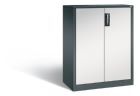 C+P Werkstattschrank 2 Türen in lichtgrau 930 x 500 x 1200 mm