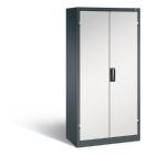 C+P Werkstattschrank mit Fächer hellgrau dunkelgrau 930 x 500 x 1950 mm