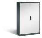 C+P Werkstattschrank Serie 89 1950 x 1200 x 500 mm anthrazit lichtgrau