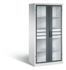 C+P Werkstattschrank Serie 89 Fenster und Schubladen H 1950 x B 930 x T 600 mm