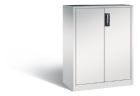 C+P Werkstattschrank 2 Türen in lichtgrau 930 x 500 x 1200 mm