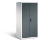 C+P Werkstattschrank mit 4 verzinkten Stahlböden dunkelgrau 930 x 800 x 1950 mm