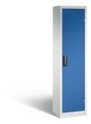 C+P Werkstattschrank mit Schloss in enzianblau grau 502 x 400 x 1950 mm