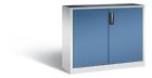 C+P Werkstattschrank ohne Füße fernblau hellgrau 1200 x 400 x 1000 mm