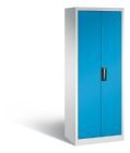 C+P Werkstattschrank mit Flügeltüren lichtblau 700 x 500 x 1950 mm