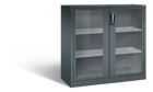 C+P Werkstattschrank Serie 89 mit Fensterrahmen in anthrazit 1200 x 500 x 1200 mm