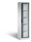 C+P Werkstattschrank mit Fenster last bis 70 kg 502 x 500 x 1950 mm