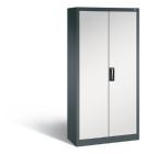 C+P Werkstattschrank mit Garderobenteil in lichtgrau 930 x 400 x 1950 mm