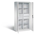 C+P Werkstattschrank mit 6 Schubladen in lichtgrau 930 x 500 x 1950 mm