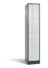 C+P Schließfachschrank XL Resisto 4 Fächer in 1 Abteil 396 x 640 x 190 mm