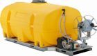 Cemo BWS 130-PE FA 3000 Elektropumpe 24 V Li-Ion-Akku mit Haspel schwenkbar gelb