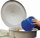 Cemo Einfüllschale mit Deckel für Gebrauchtöl Tank 2000 Liter